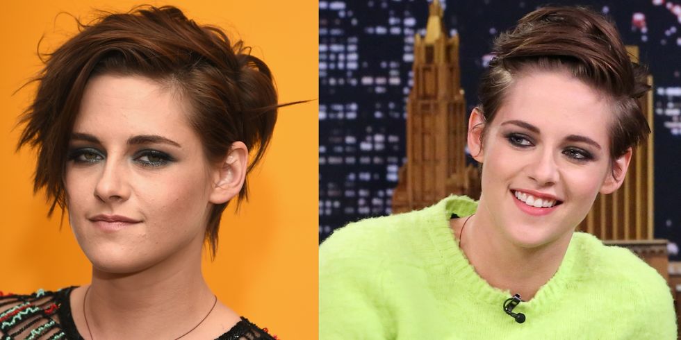 Kristen Stewart's new crop haircut