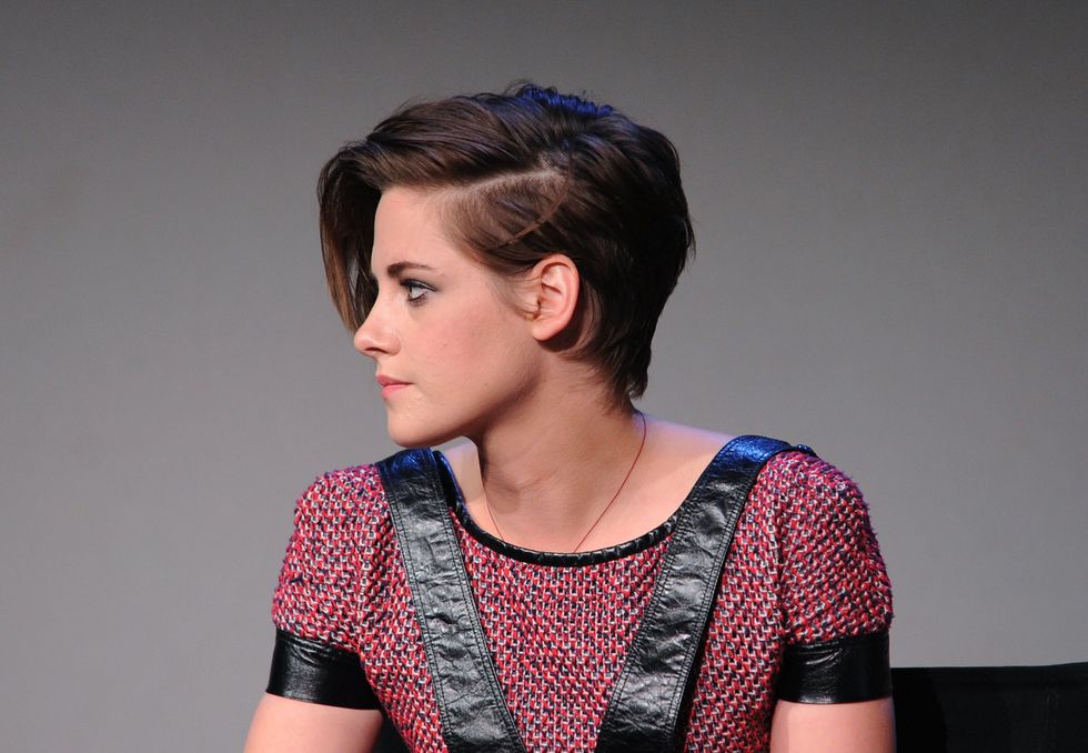 Kristen Stewart's new crop haircut