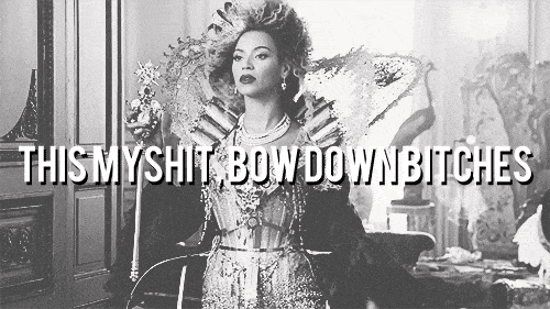Beyonce bow down gif