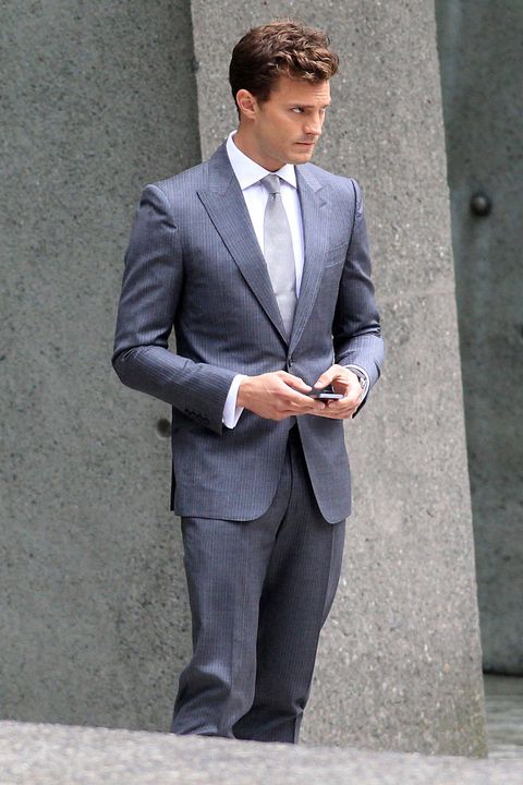 PICTURES of Jamie Dornan on Fifty Shades of Grey film set