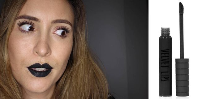Review: Is Topshop's black lippy hot for Halloween?