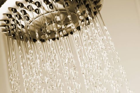 students encouraged to wee in the shower to save water
