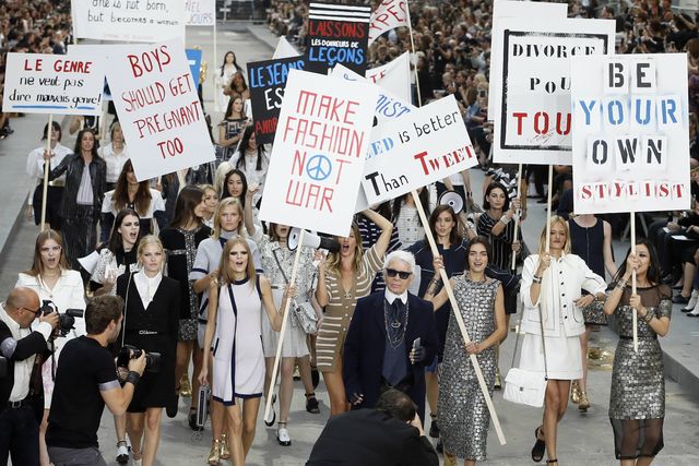 Chanel's feminist protest