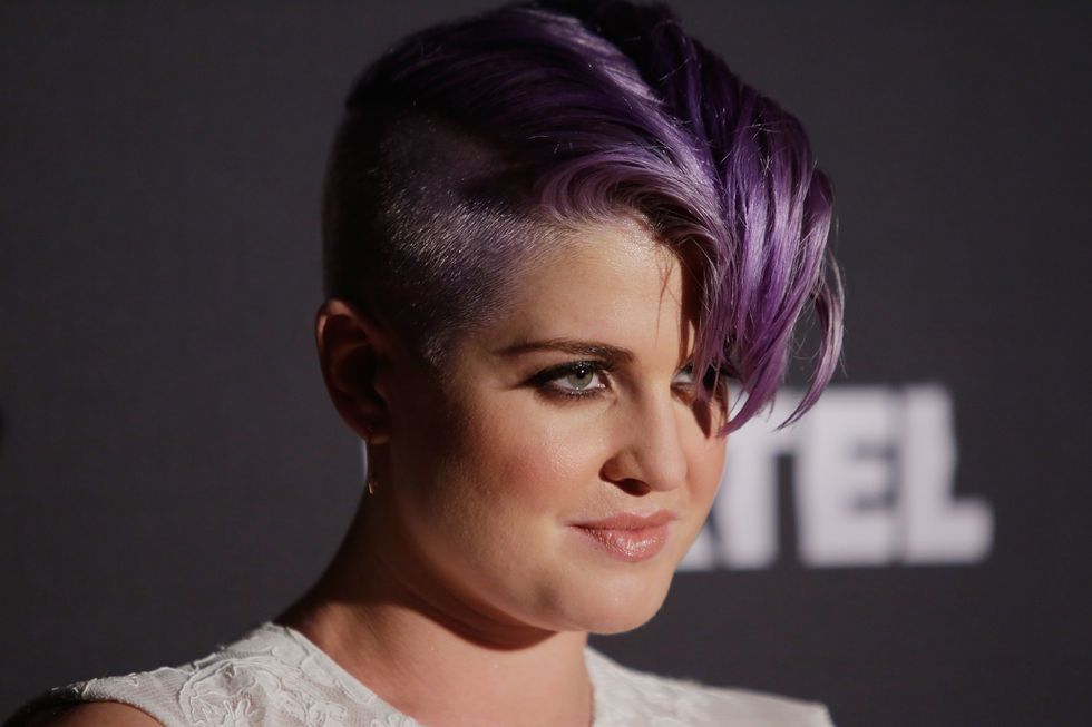 Kelly Osbourne hair and makeup