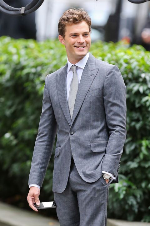 PICTURES of Jamie Dornan on Fifty Shades of Grey film set