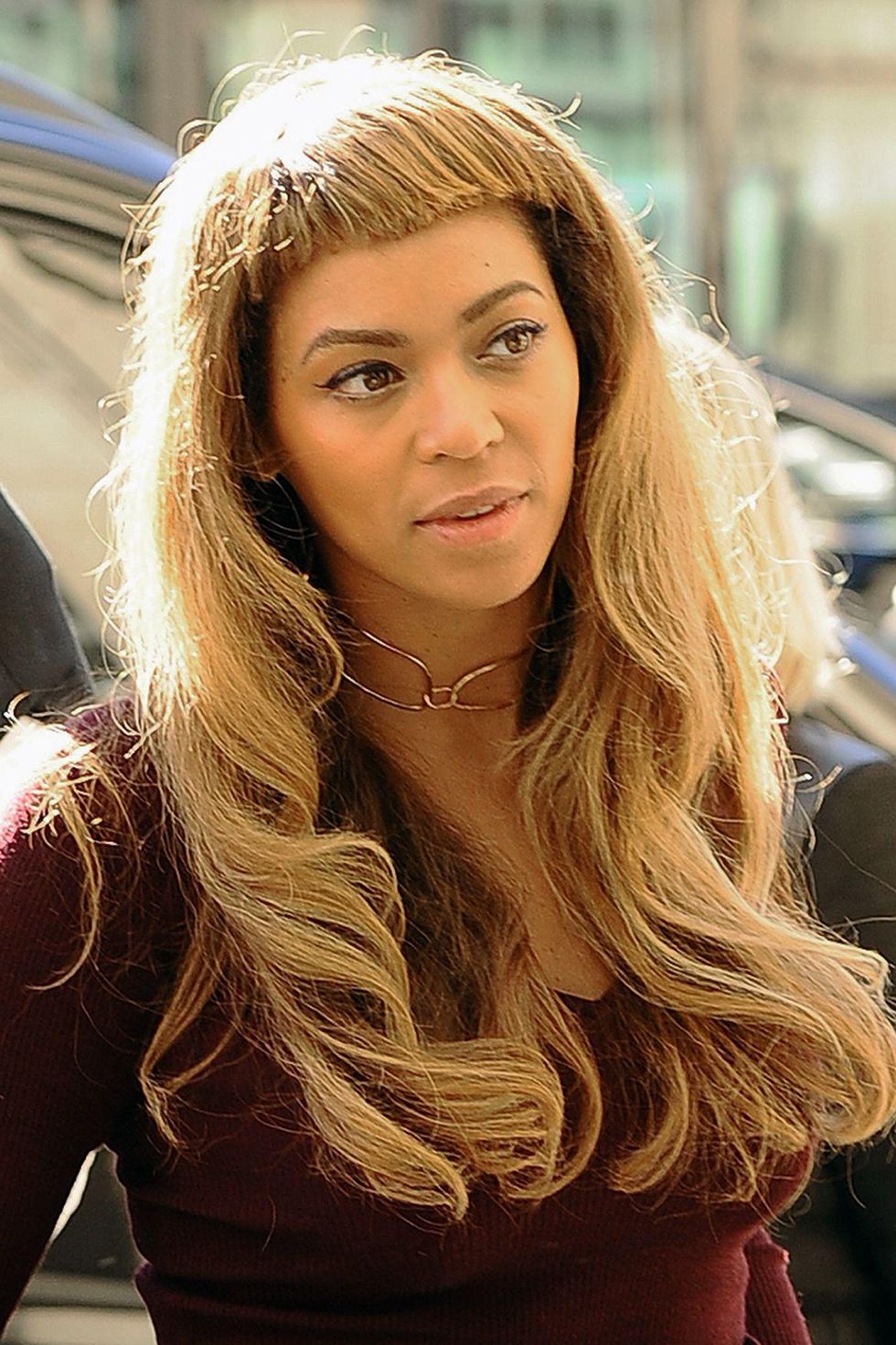 Beyoncé's got a new blunt fringe haircut