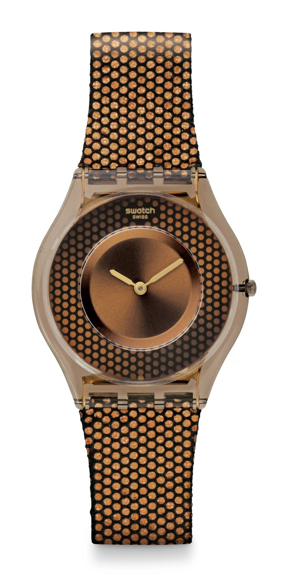 Product, Brown, Yellow, Analog watch, Watch, Orange, Amber, Fashion accessory, Watch accessory, Font, 
