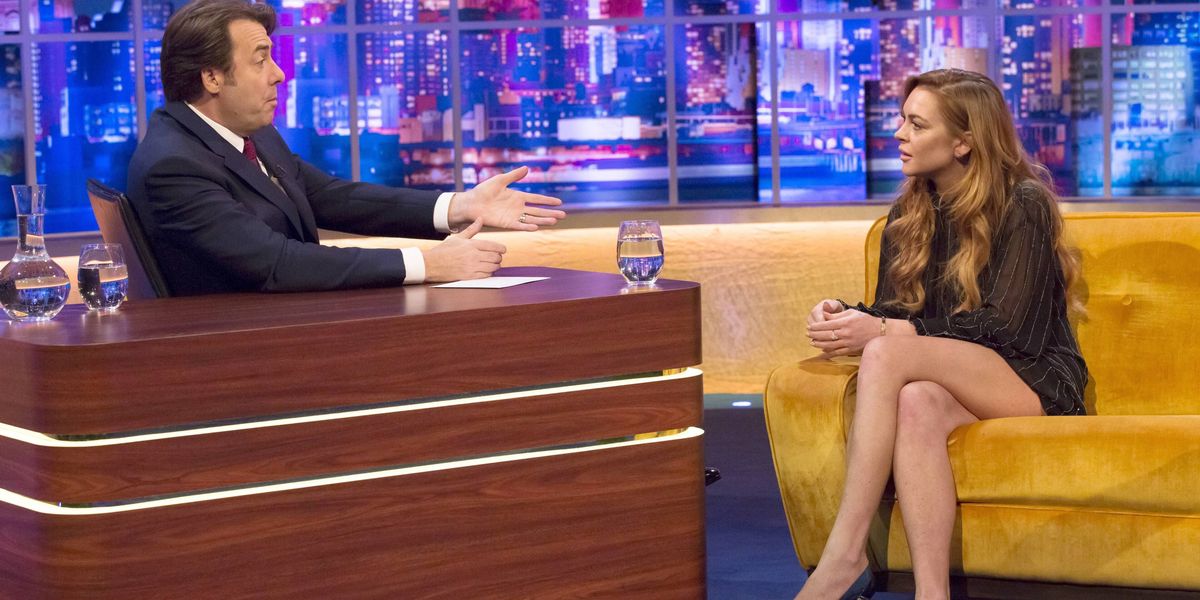 Lindsay Lohan Opens Up On The Jonathan Ross Show About