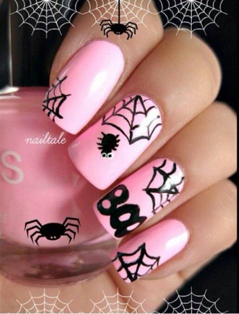 25+ Halloween Nail Art Designs - Cool Halloween Nails For 2018 Halloween nails - nail art ideas to try - 25+ Halloween Nail Art Designs - Cool Halloween Nails For 2018
