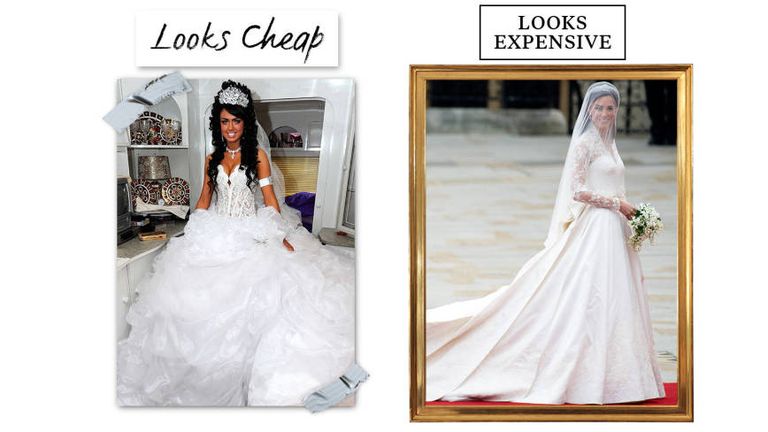 Reasons your wedding dress look cheap