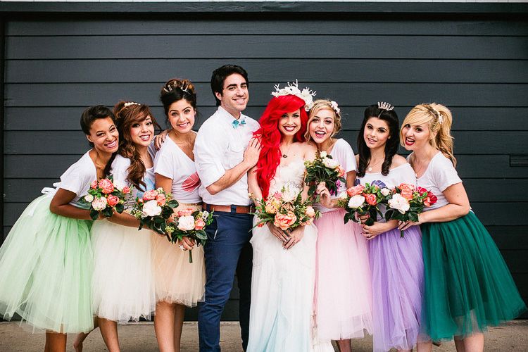 The Little Mermaid wedding of dreams