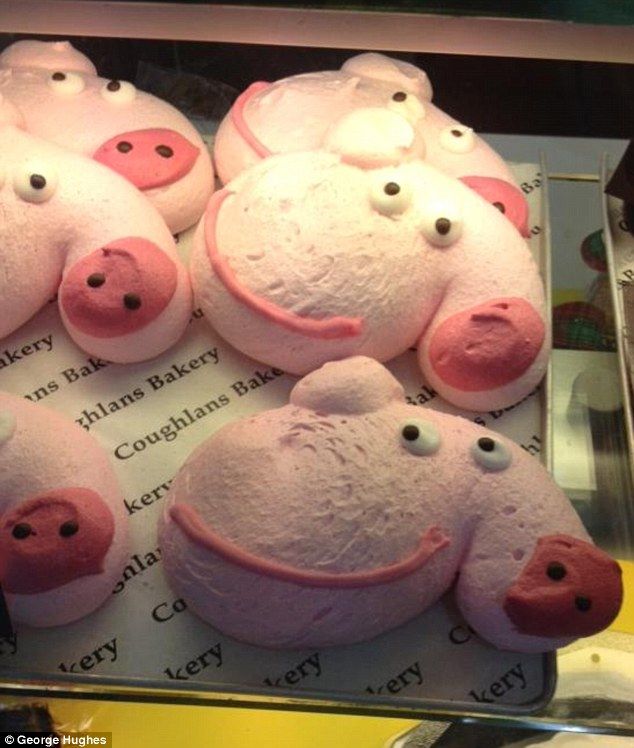 Peppa Pig goes x-rated in this batch of biscuits