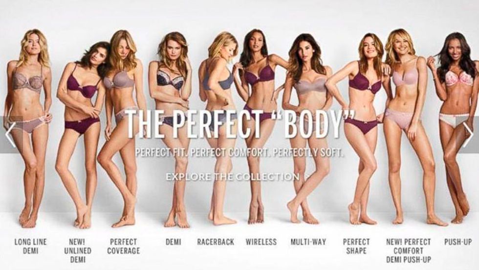 Victoria's Secret reveal 'The Perfect Body' campaign and it goes down like a lead balloon