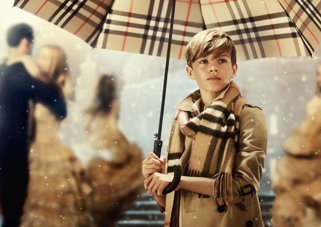 Romeo Beckham unveiled as the star of Burberry's new Christmas campaign, 'From London With Love'
