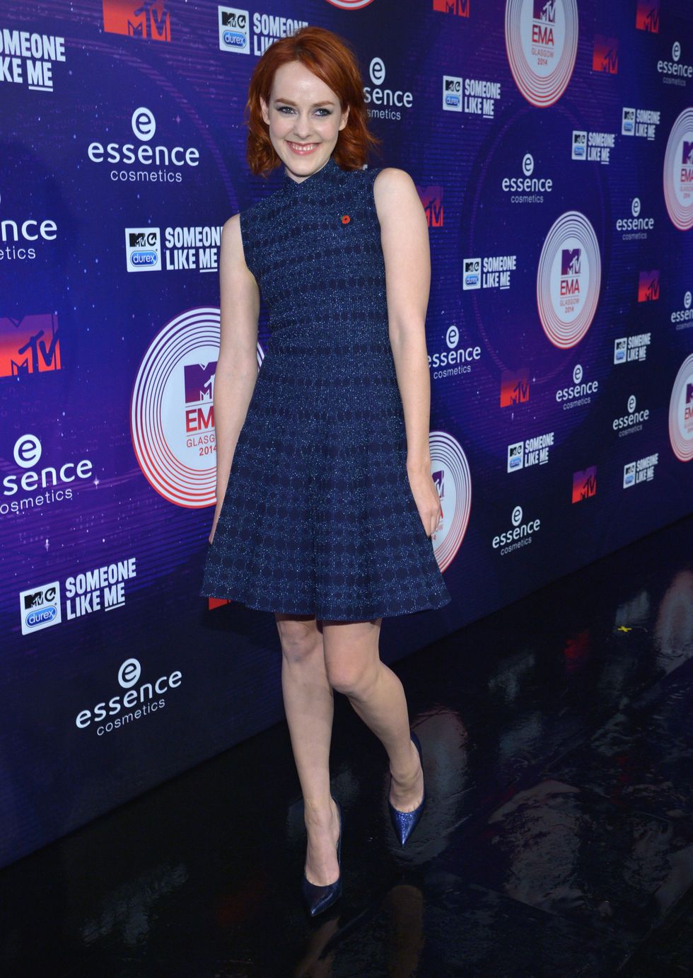 Jenna Malone at MTV EMAs 2014