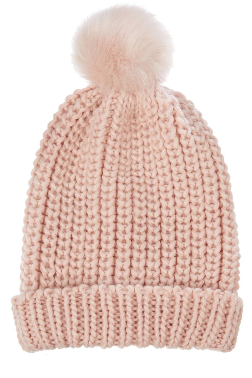 <a href="http://www.warehouse.co.uk///warehouse/fcp-product/317845" target="_blank">Faux fur pom-pom hat, £12, Warehouse</a>