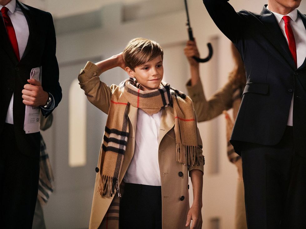 Romeo Beckham unveiled as the star of Burberry's new Christmas campaign, 'From London With Love'
