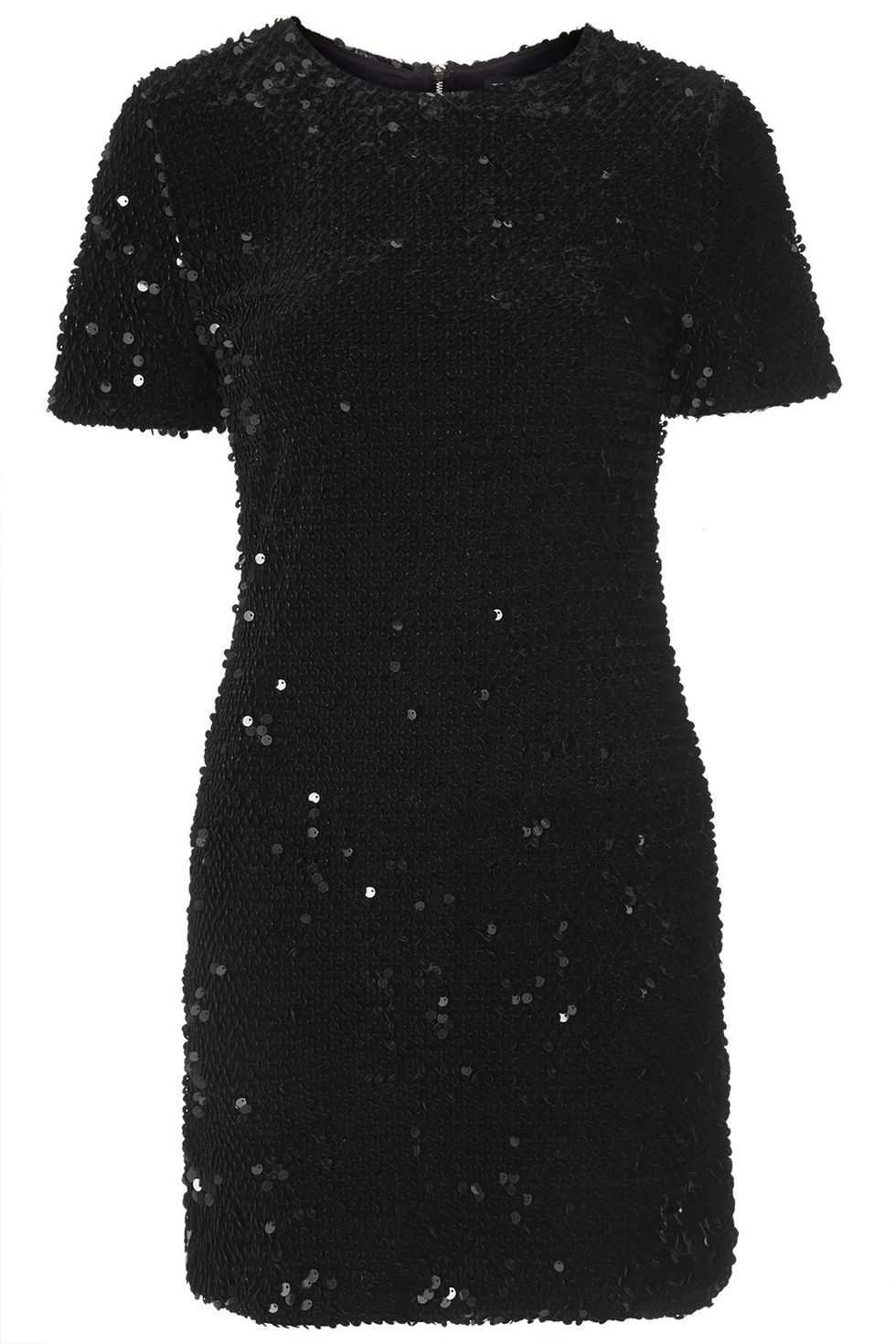 Beyonce's black sequin Topshop dress