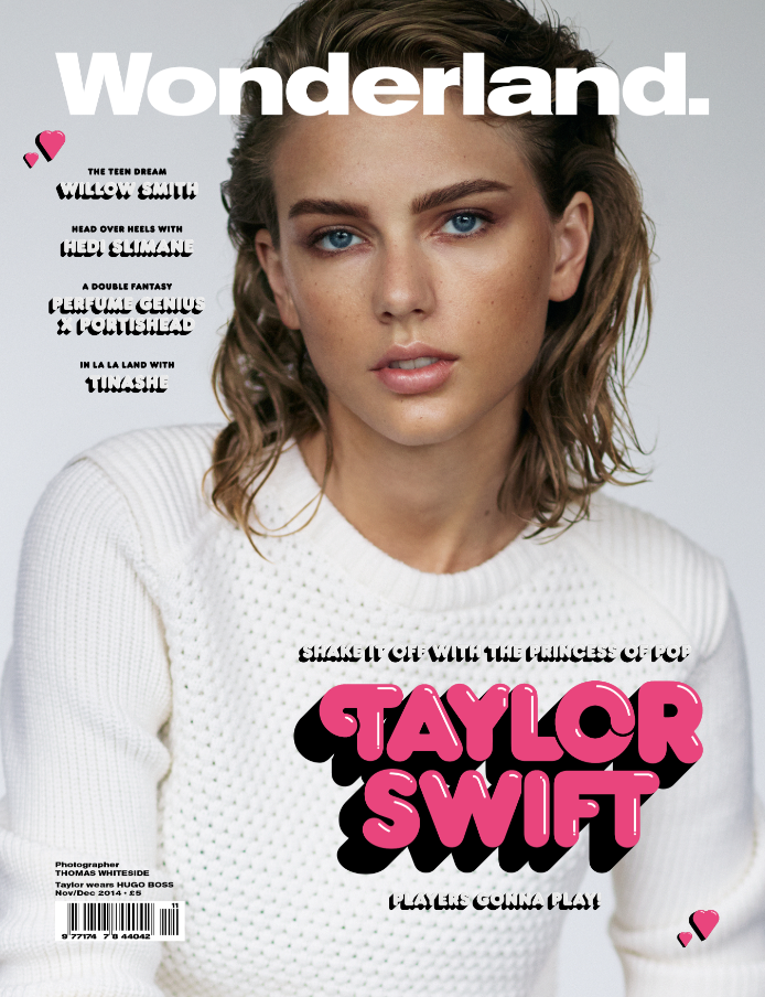 Taylor Swift Wonderland cover December 2014