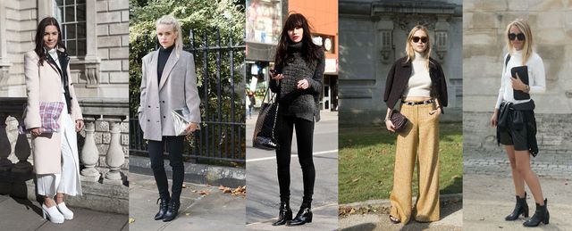 how to wear polo neck roll neck jumper street style blog winter trends
