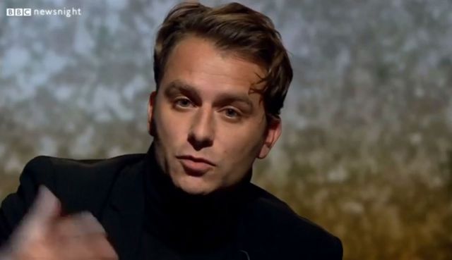 "Dapper Laughs is gone" says Daniel O'Reilly on BBC Newsnight