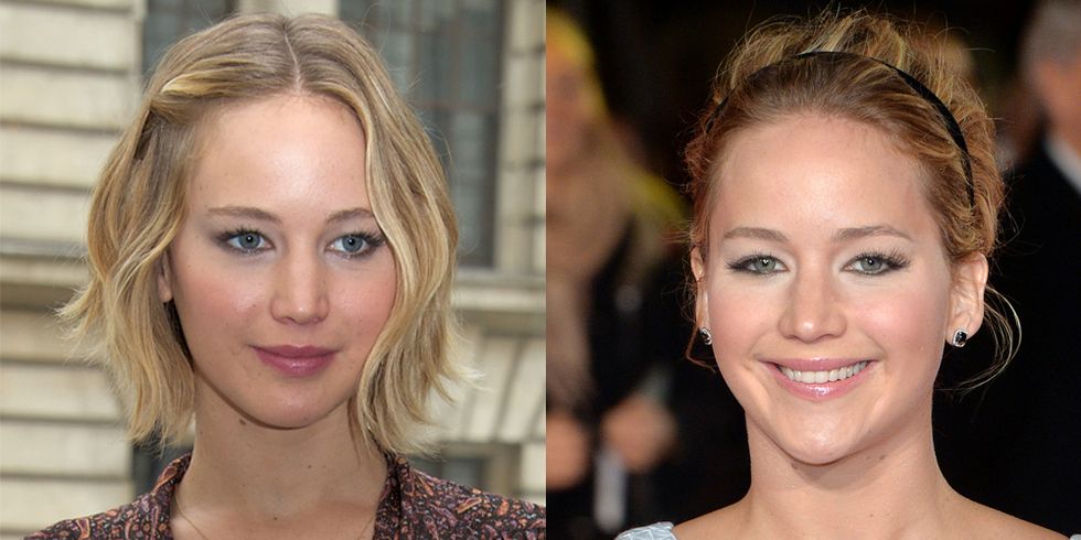 Celebrity ideas for growing out a pixie crop - Jennifer Lawrence
