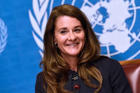 "It's not about doing it a man's way, but finding your own way," says Melinda Gates