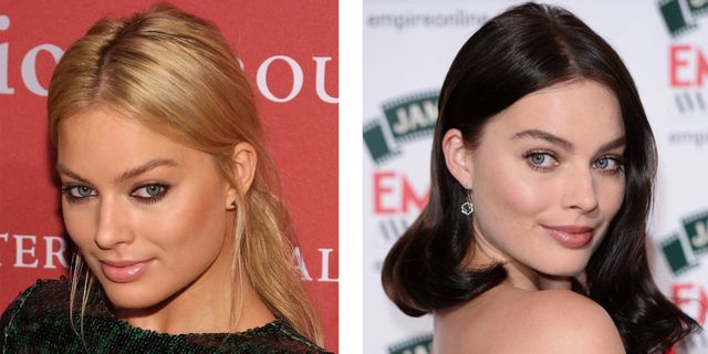 Hair tricks to enhance your complexion in winter - Margot Robbie's hair colour