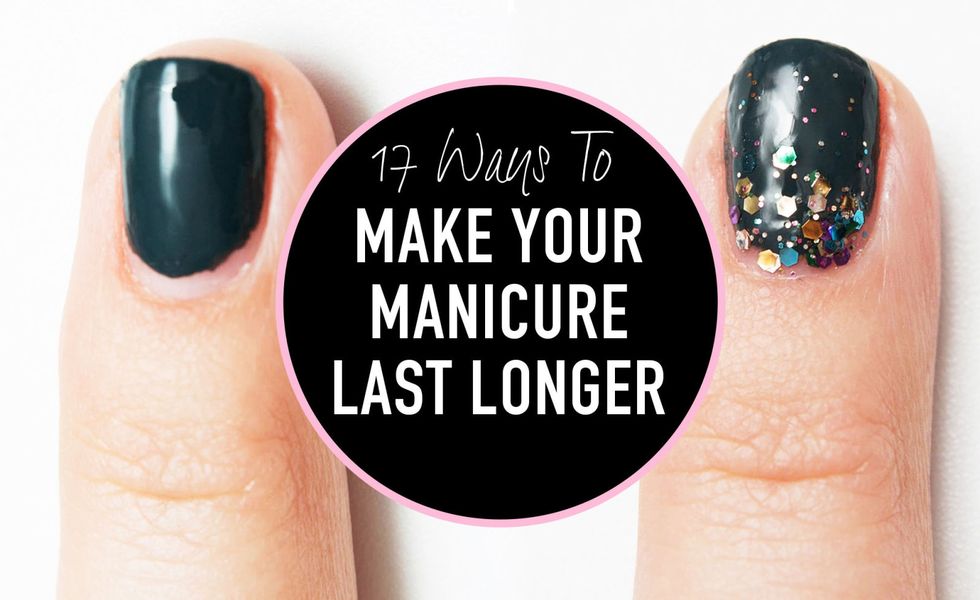 Tricks for a long-lasting manicure