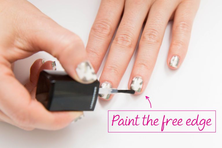 Paint your nails for a long-lasting manicure