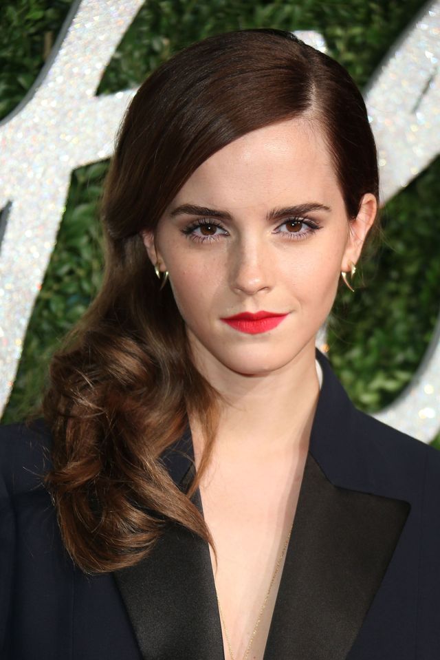 Emma Watson at BFAs 2014 - British Fashion Awards 2014: Celebrity beauty looks