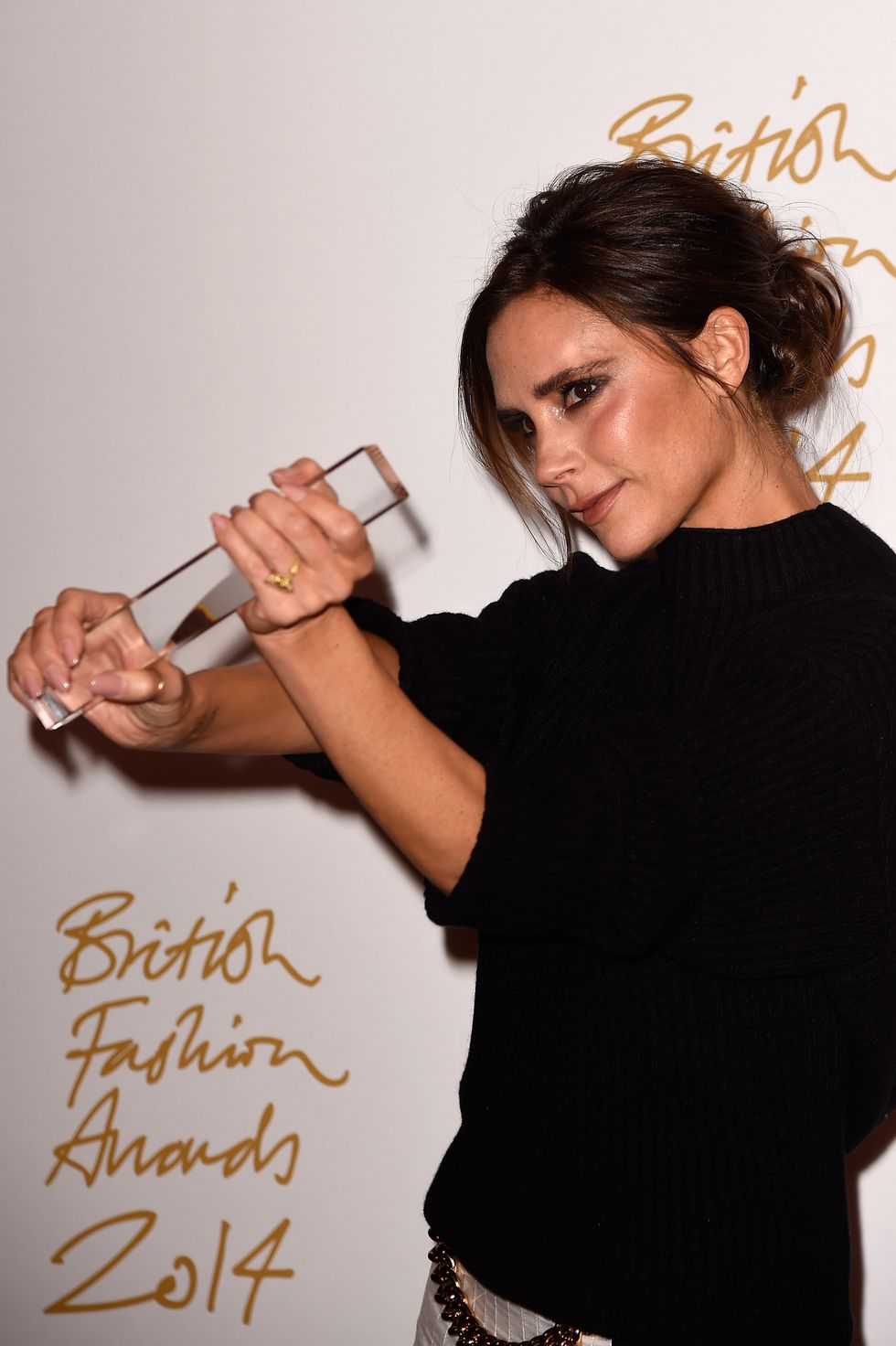 Victoria Beckham at BFAs 2014 - British Fashion Awards 2014: Celebrity beauty looks