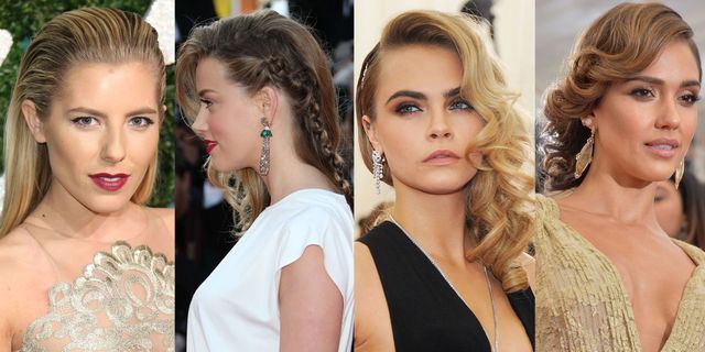 Party hair inspiration - and how to recreate the hairstyles - best celebrity party hairstyles 2014