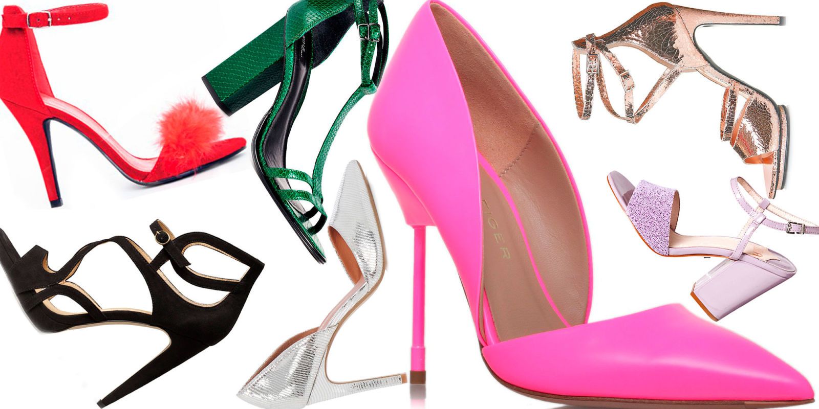 pink party shoes uk