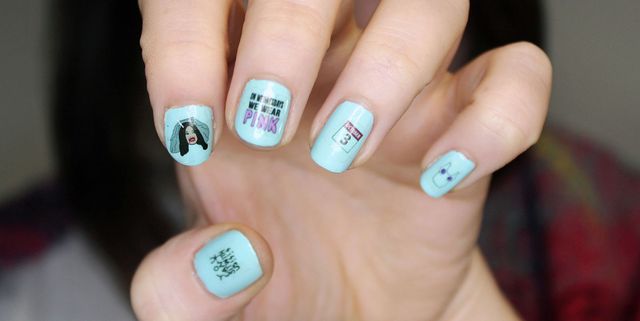 Mean Girls nail decals