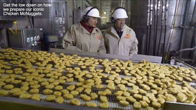 McDonalds show us what REALLY goes into our Chicken McNuggets
