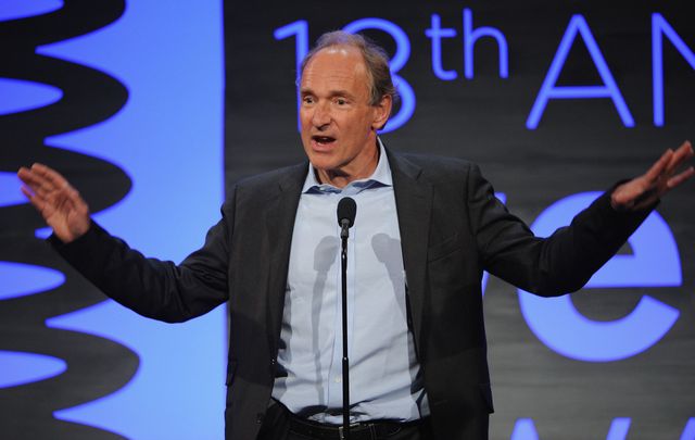 Tim Berners-Lee inventor of the internet