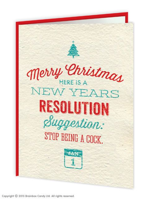 14 Christmas Cards That Have Undiagnosed Anger Issues