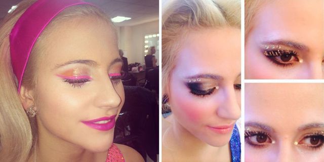 Pixie Lott's most incredible Strictly makeup looks