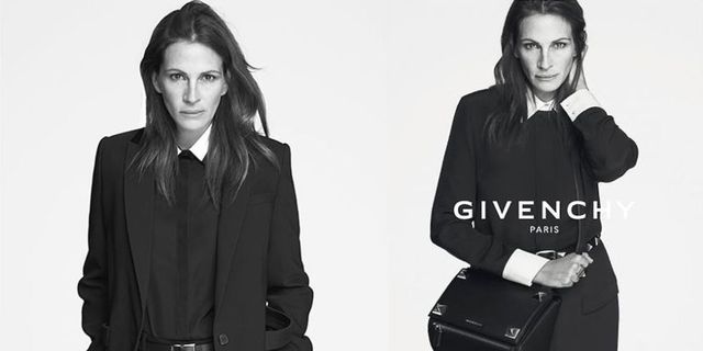 Julia Roberts goes barefaced for Givenchy's SS/15 campaign