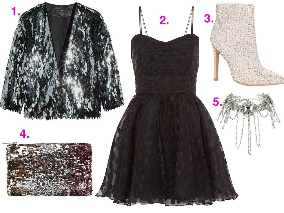 One LBD four ways: the cool girl