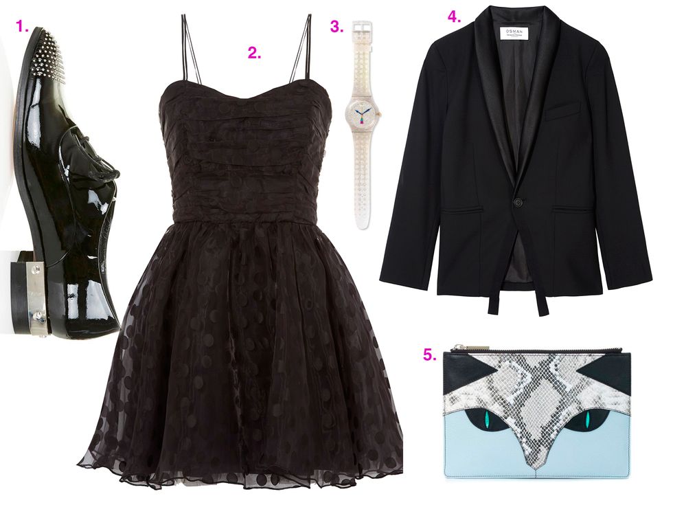 Four ways to wear one little black dress