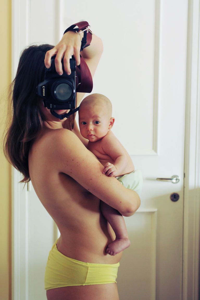 Sophie Starzenski documented the changes stages of her body during pregnancy  in photos