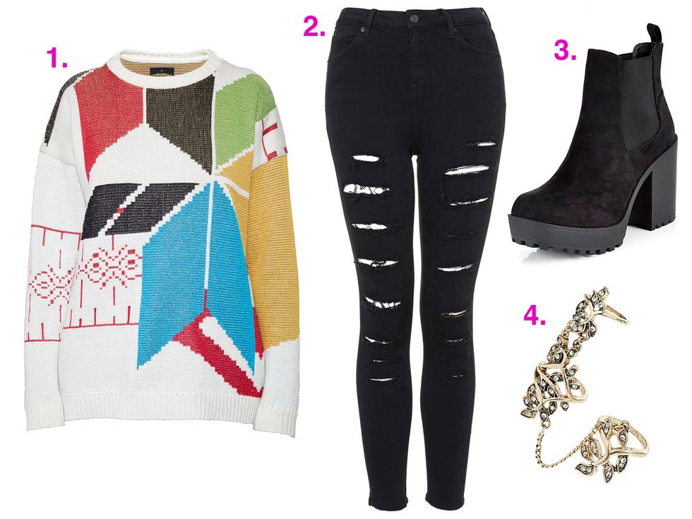 How to wear a Christmas Jumper and look great