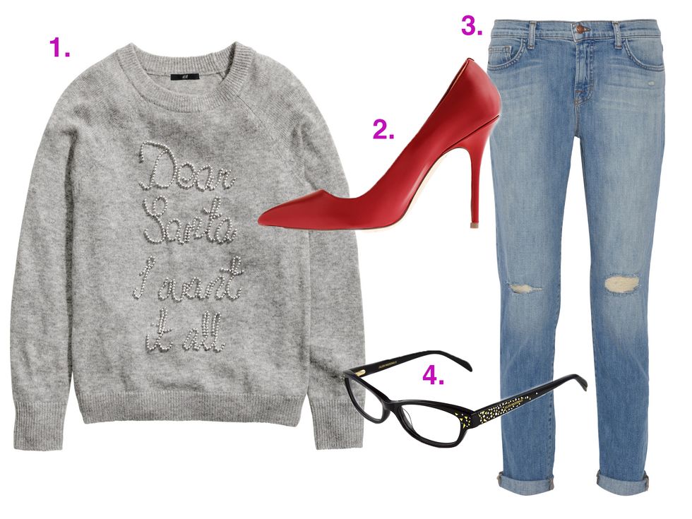 How to wear a Christmas jumper and look amazing
