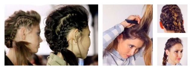 Hair tutorial - How to do a multi-plait on yourself