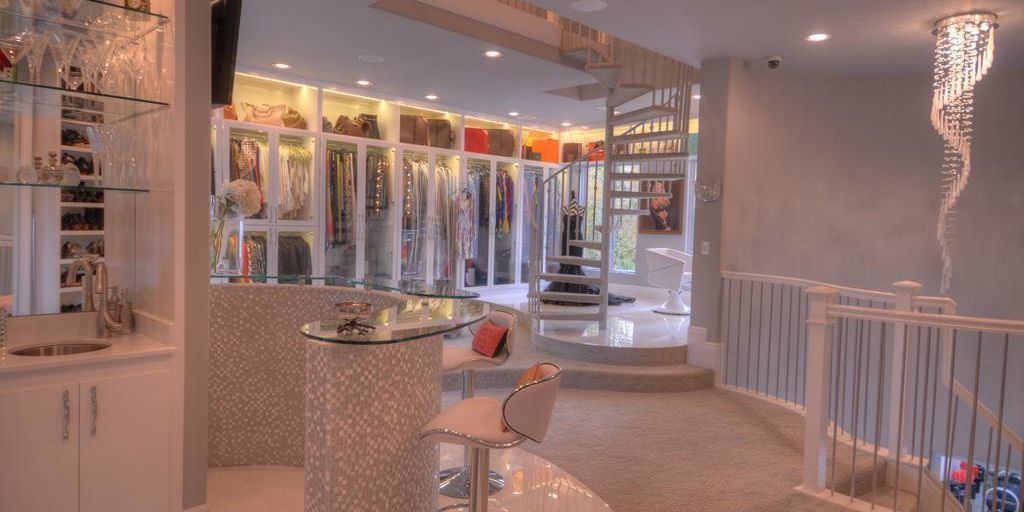 The biggest closet in the world is up for sale! Take a peek before