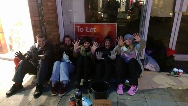 Help Robbie Preston homeless money raising campaign