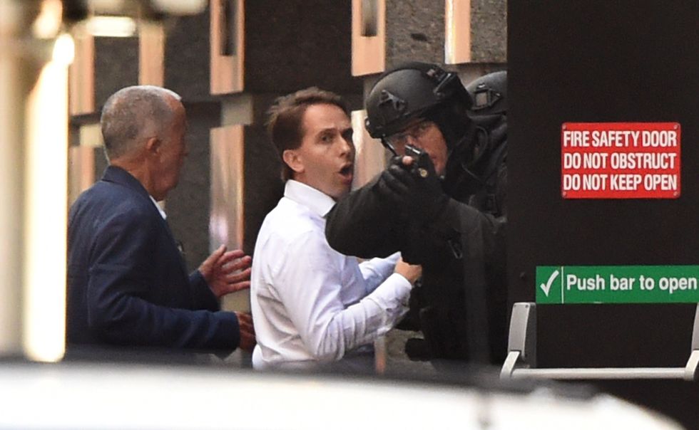 Two male hostages escape the Sydney Siege