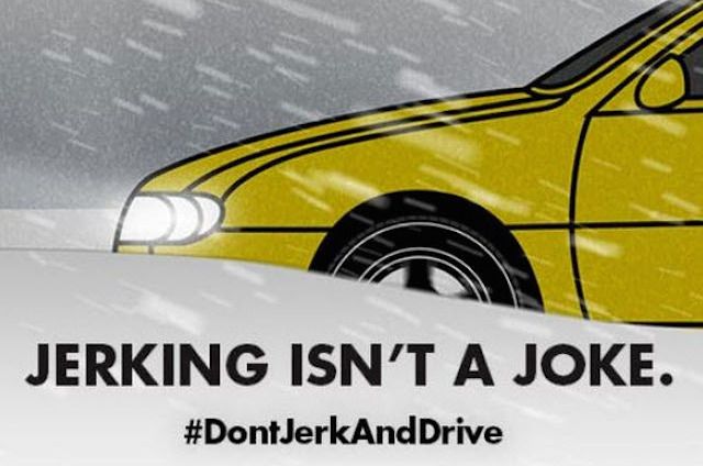 South Dakota police are warning people not to 'jerk and drive'